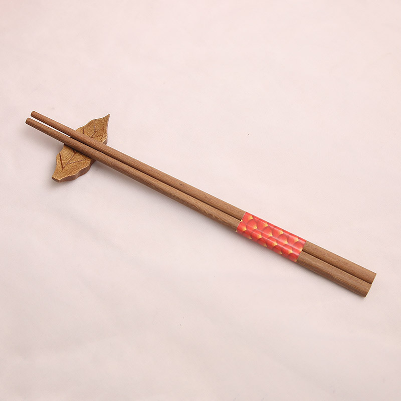 Set of 3 Pairs Wooden Bamboo Chopsticks for Gift