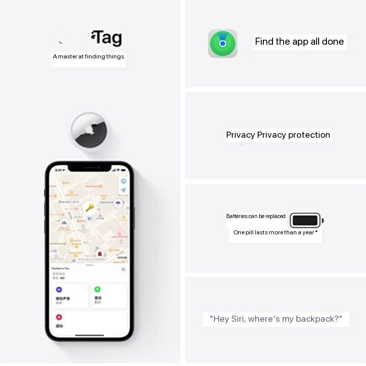 Кожаный чехол-держатель для Airtag ручной работы