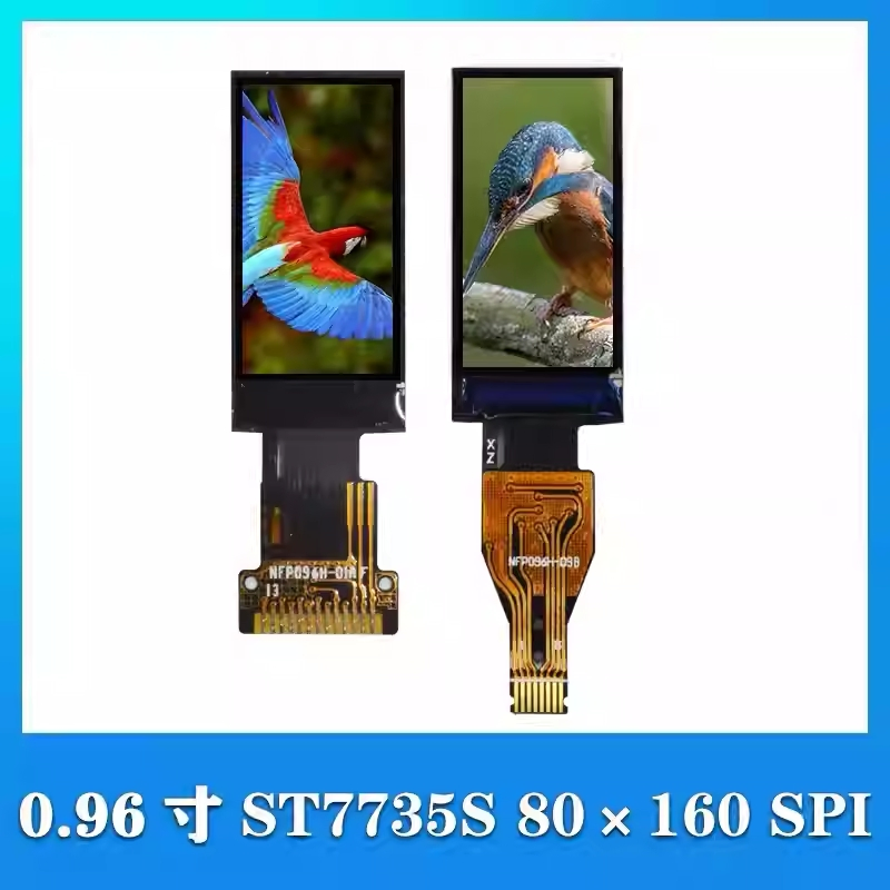 High-Resolution 0.96 Inch TFT LCD Screen Module for Projects