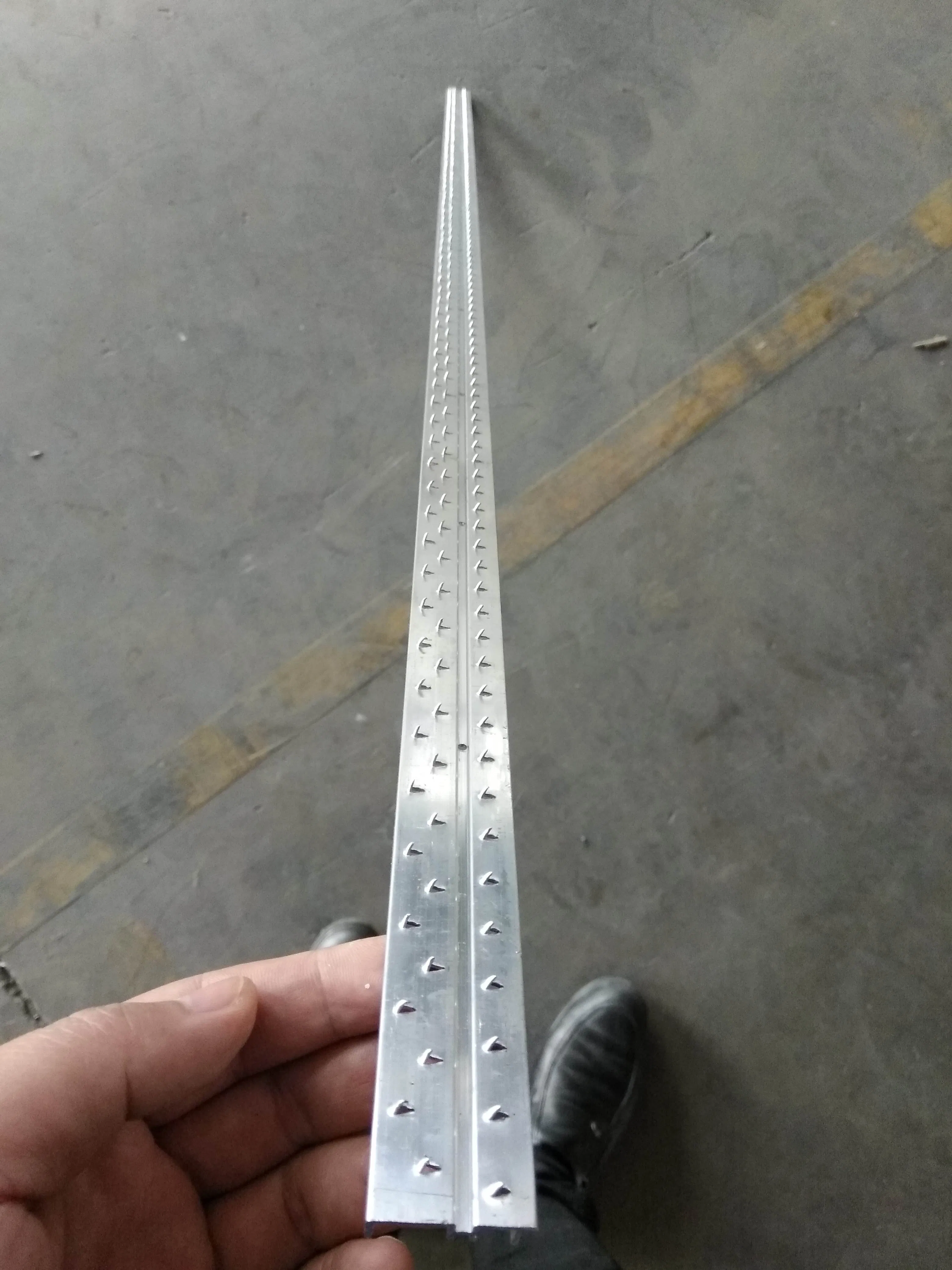 HS-300A, Aluminum Carpet Tack Strip Metal Aluminum Carpet Door Bar, 1220mm*25.5mm*6mm
