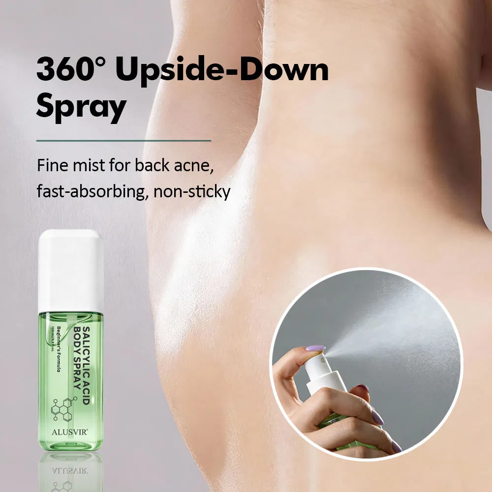 Salicylic Acid Body Spray Oil Control Moisturizing Pore Shrinking Blackhead Remover