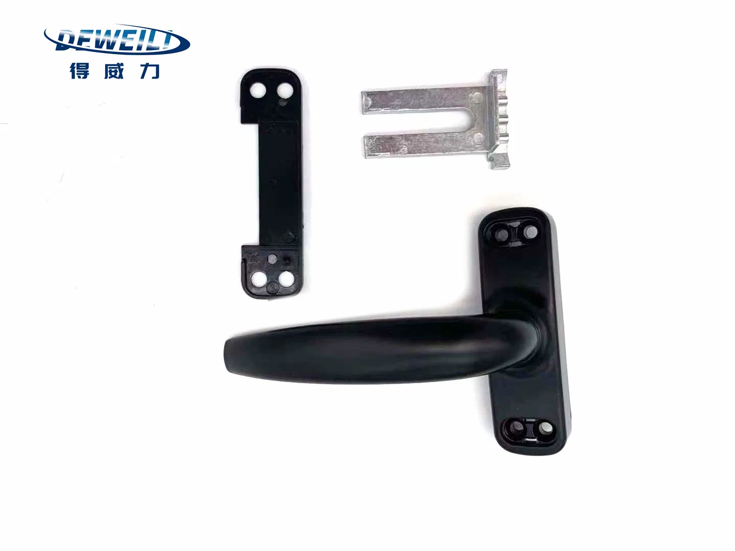 Custom Finish Small Size Aluminum Alloy Sliding Window Handle Fittings