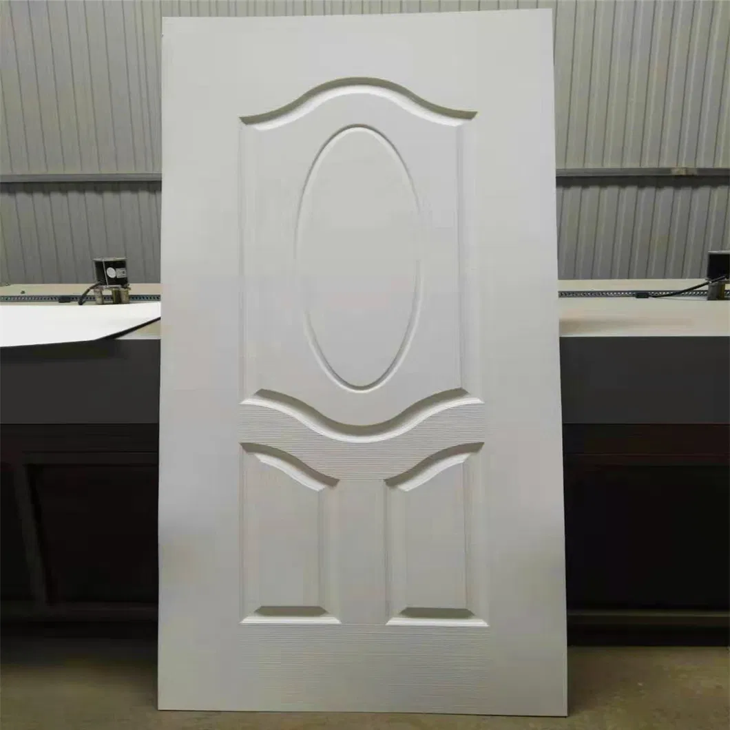 White Primer / Veneer / Melamine Laminated MDF Door Skin Panel
