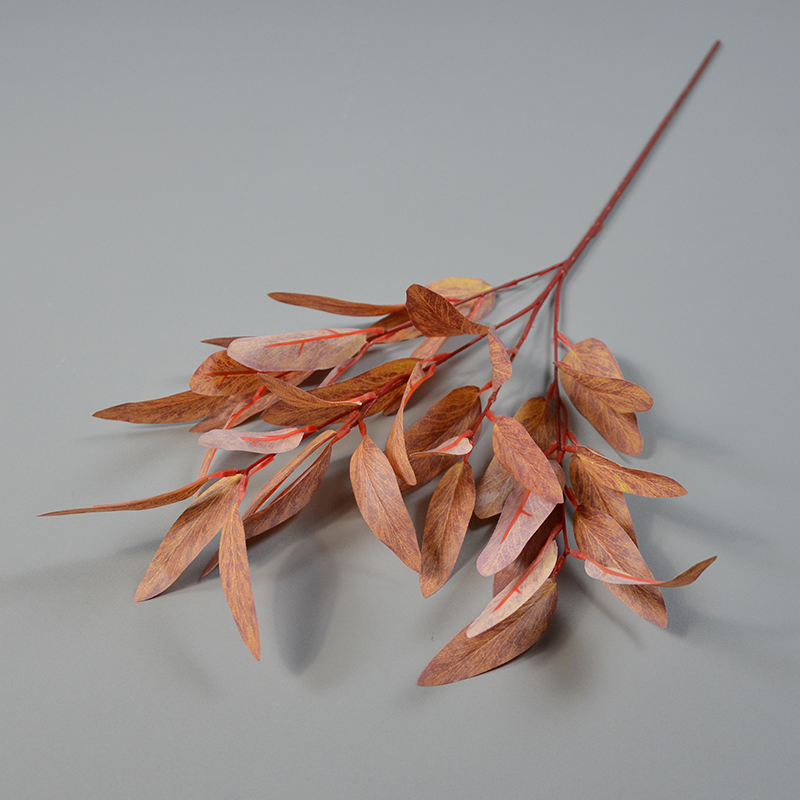 Листья эвкалипта искусственные длинные для декора