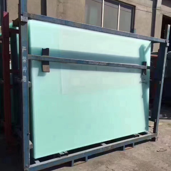 Hot Sale Frosted Tempered Glass Terrace Frosted Glass Railing Design Frosted Glass for Kitchen Door