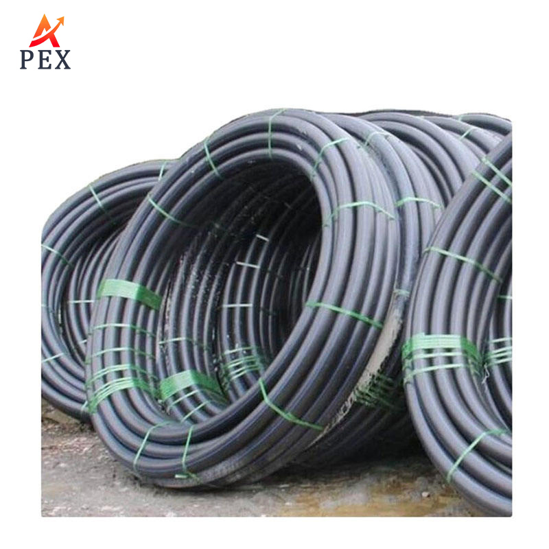 High Pressure PE Water Supply HDPE Pipe SDR26/SDR21/SDR17/SDR13.6/SDR11 Black Plastic Polyethylene Tube with Smooth Surface