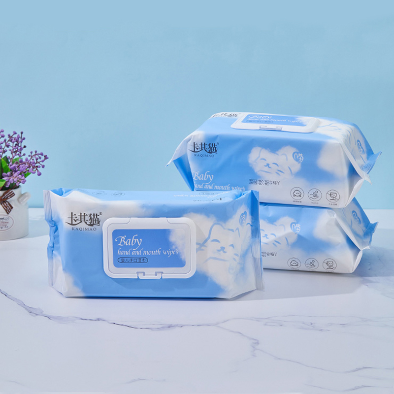 OEM Disposable Baby Wet Towels Organic 80 PCS Bags Baby Wet Wipes