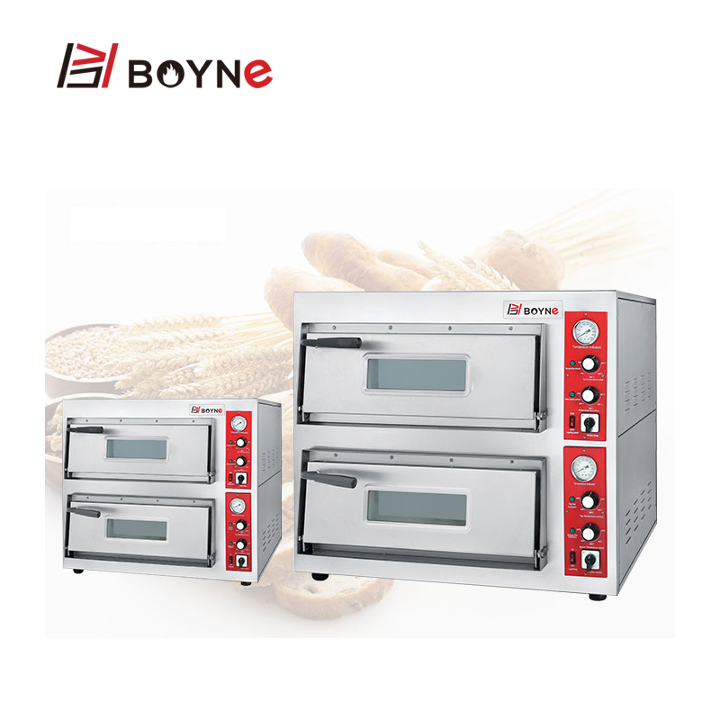 Commercial High Temperature Two Deck Electric Pizza Baking Oven