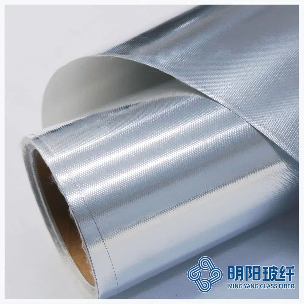 Fire-Retardant Aluminized Glass Cloth Fireproof & Waterproof