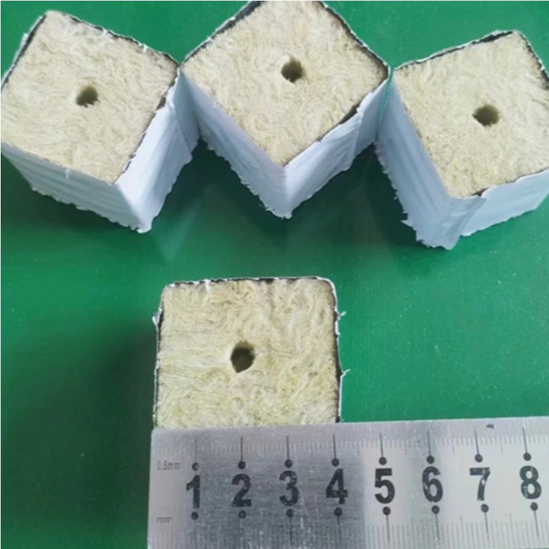 1.5" Stone Wool Cube 4cm Seedling Blocks Rockwool Cubes for Hydroponic Growing