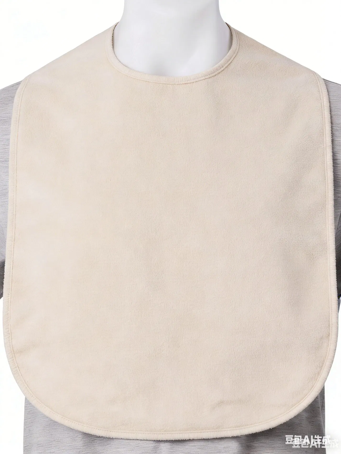 Cotton Elderly Adult Bib Printed Bibs Washable Adult Apron