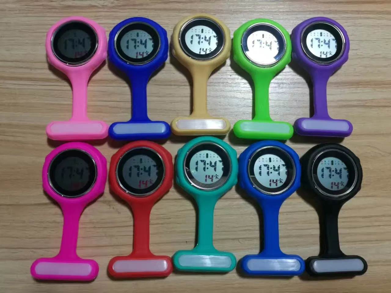 Multi-Function Silicone Electronic Nurse Watch