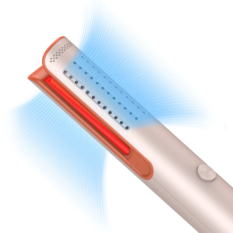Travel Mini Portable Straight Hair and Curler Professional Cold Air Wireless Ceramic Titanium Hair Styling Tool
