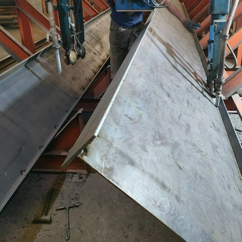 Customized Heavy-Duty Welded H Steel Beams and Columns