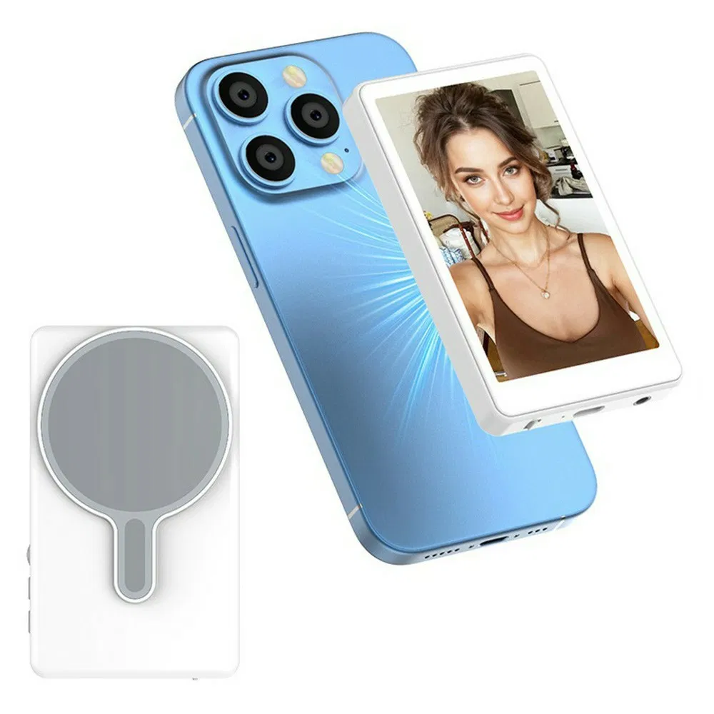 T2 Magsafe Selfie Monitor - WiFi 2.4G Rear Display, External Audio Support