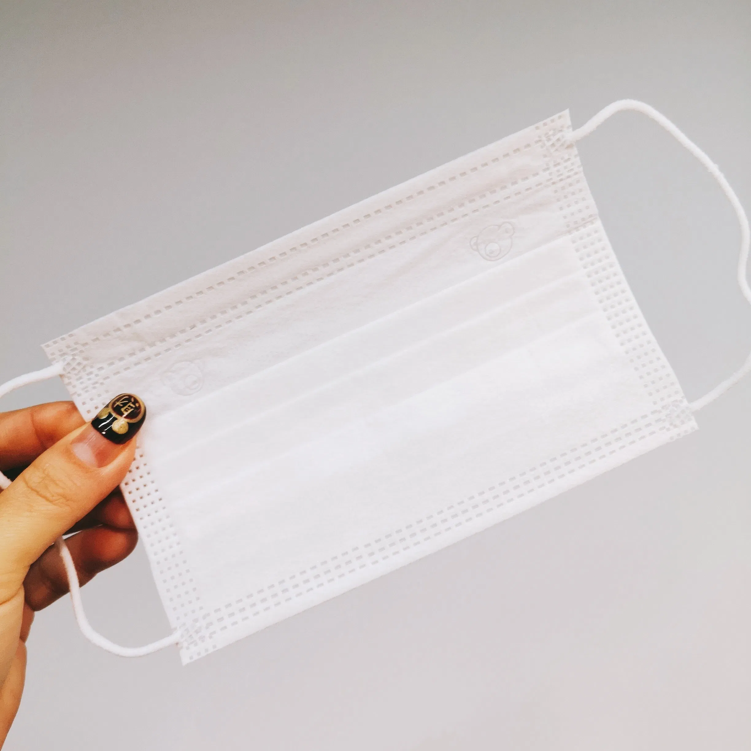 China Factory Supply Anti Influenza Virus Children Junior Kids Mask in Stock Selling Disposable Bule/White Non-Woven Masks