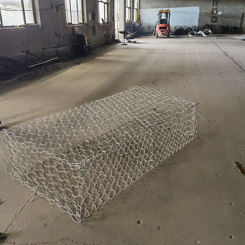 Gabion Galvanized Wire Mesh Box for Coastal Erosion