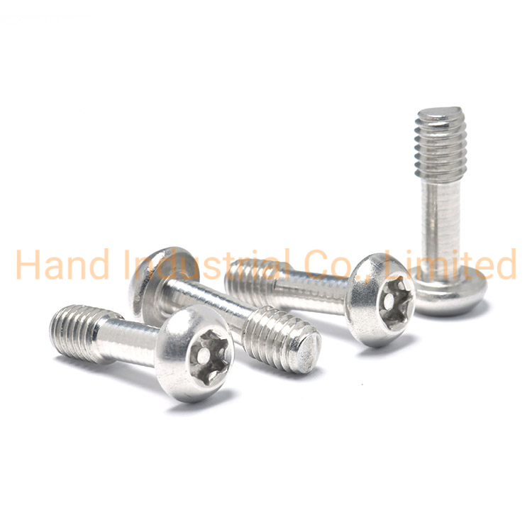 M4 M5 Button Pan Head Screw Stainless Steel Torx Pin Socket Captive Screws