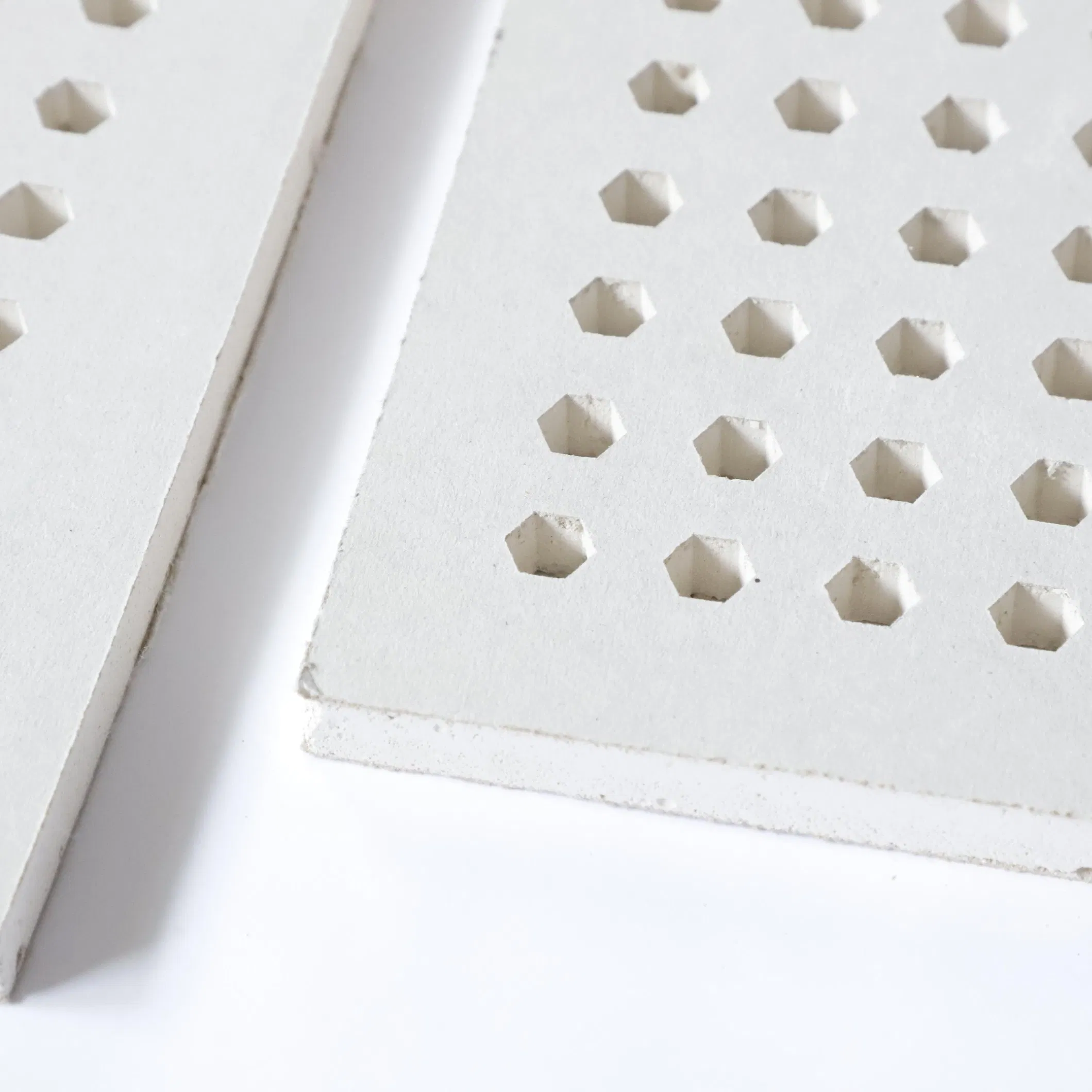 Elegant Decorative Perforated Gypsum Boards with Enhanced Insulation