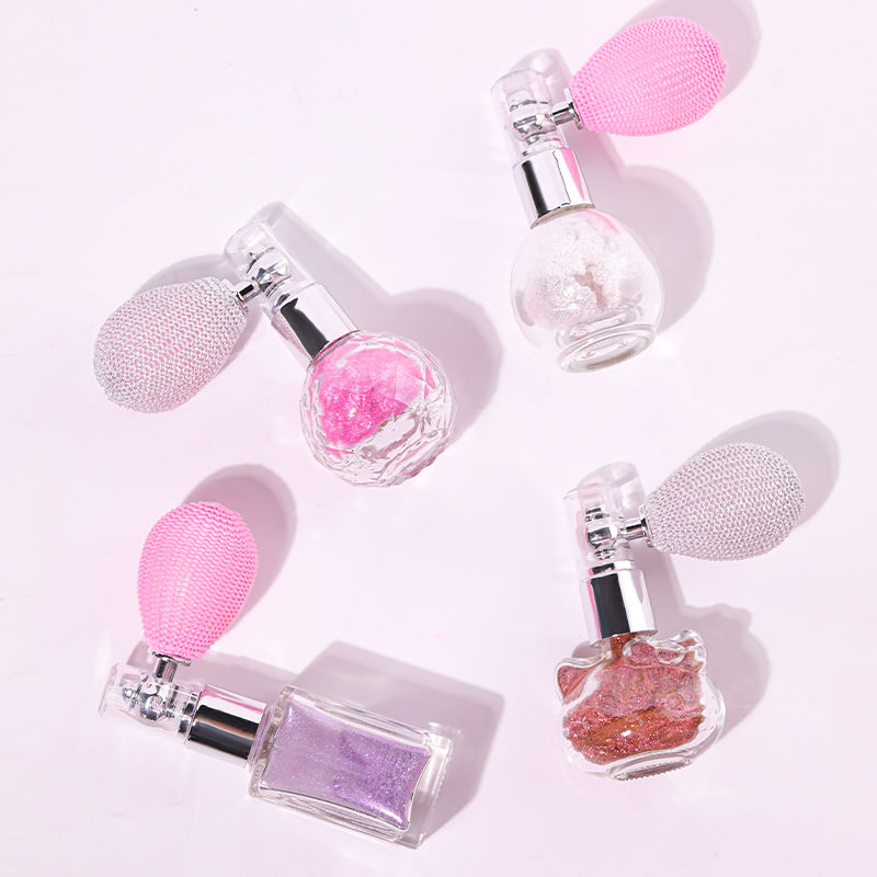 New Arrival High Shine Sparkling Highlighter Powder OEM Custom Logo Private Label High Pigment Vegan Spray Highlight