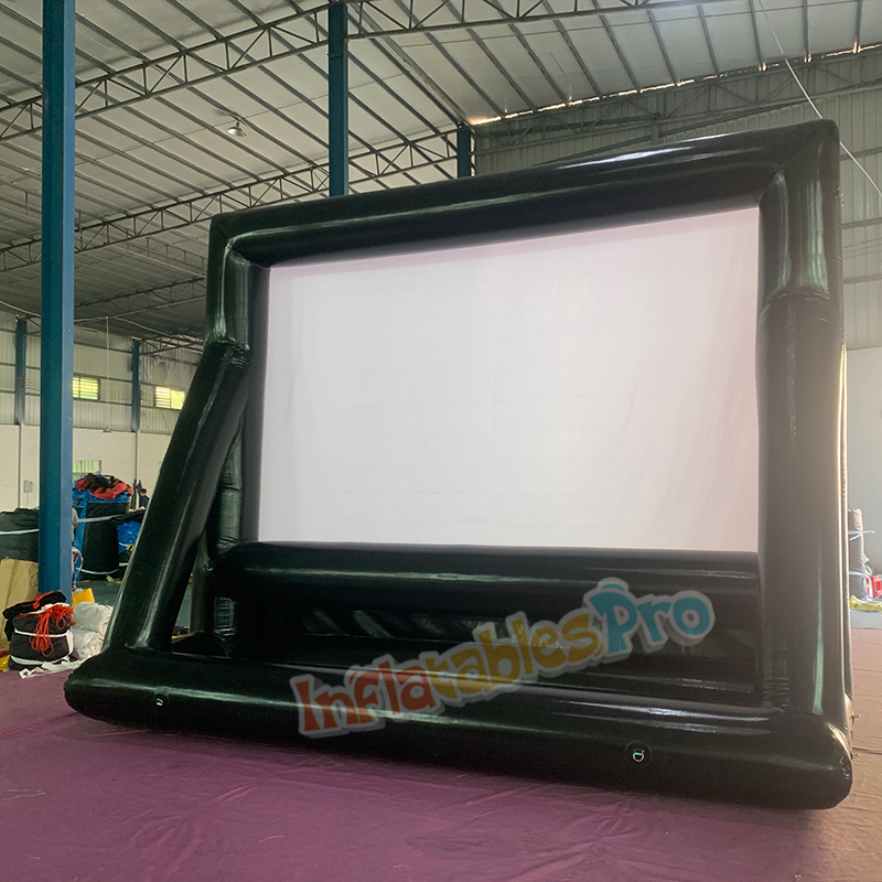 Big Size Cheap 16: 9 Inflatable Moive Screen Without Blower Outdoor for Sale