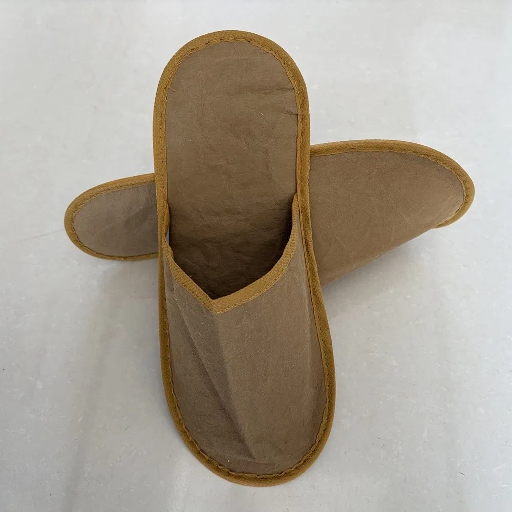 Hot-Transfer Printing Logo Environmentally Friendly Disposable Custom Slipper Hotel
