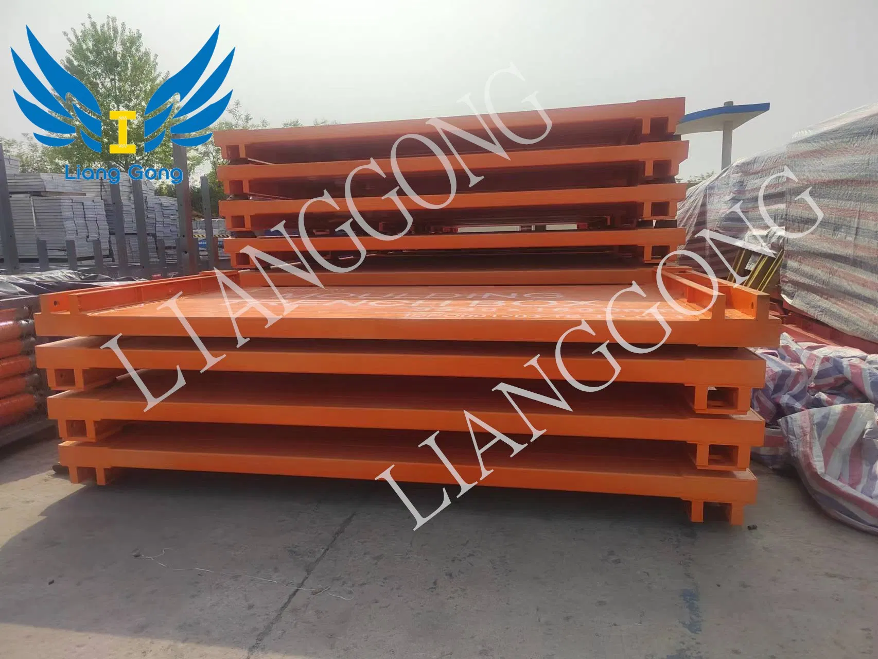 Lianggong Manufacture Steel Trench Box for Excavation Projects Trench Shoring Systems for Safety Work