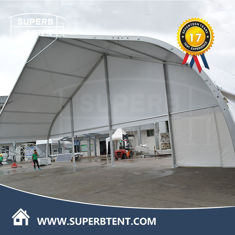 Aluminum and PVC Large Curve Tent for Party and Event