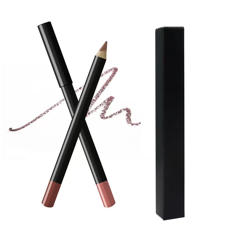 Lip Liner 20 Colors Custom Logo Vegan Cosmetics Lipliner Pencil Private Label