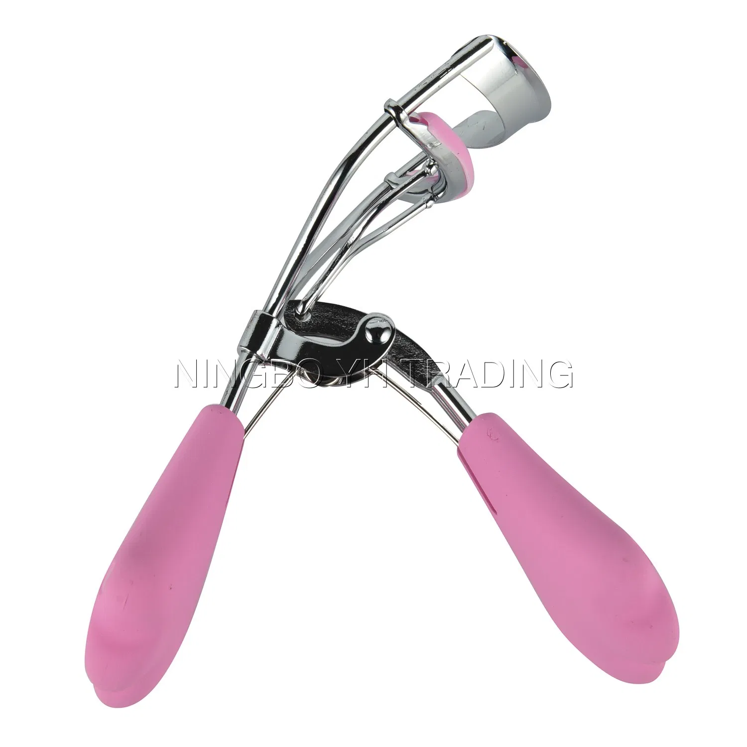 Eyelash Curler with Pink Cat Claw Handle