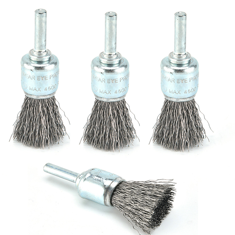 Sali 17mm Steel Wire End Brush 0.7inch Small Brush