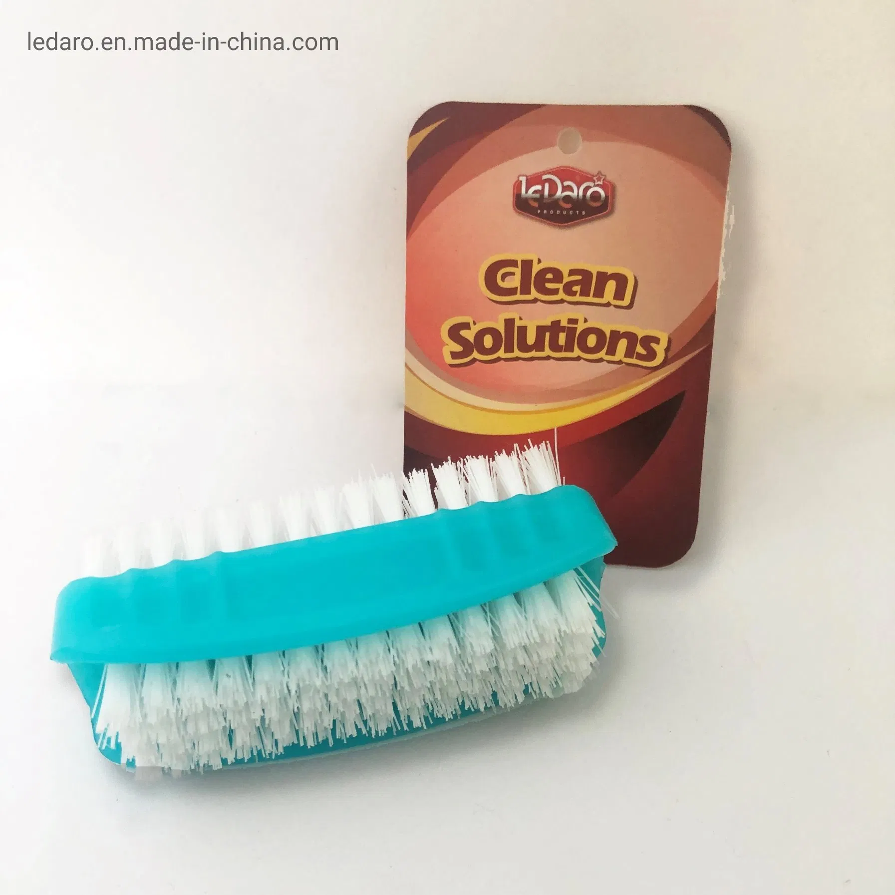 Translucent Double Sided Nail Brush for Cleaning Fingernail Cleaning Scrub Brushes for Toes and Nails