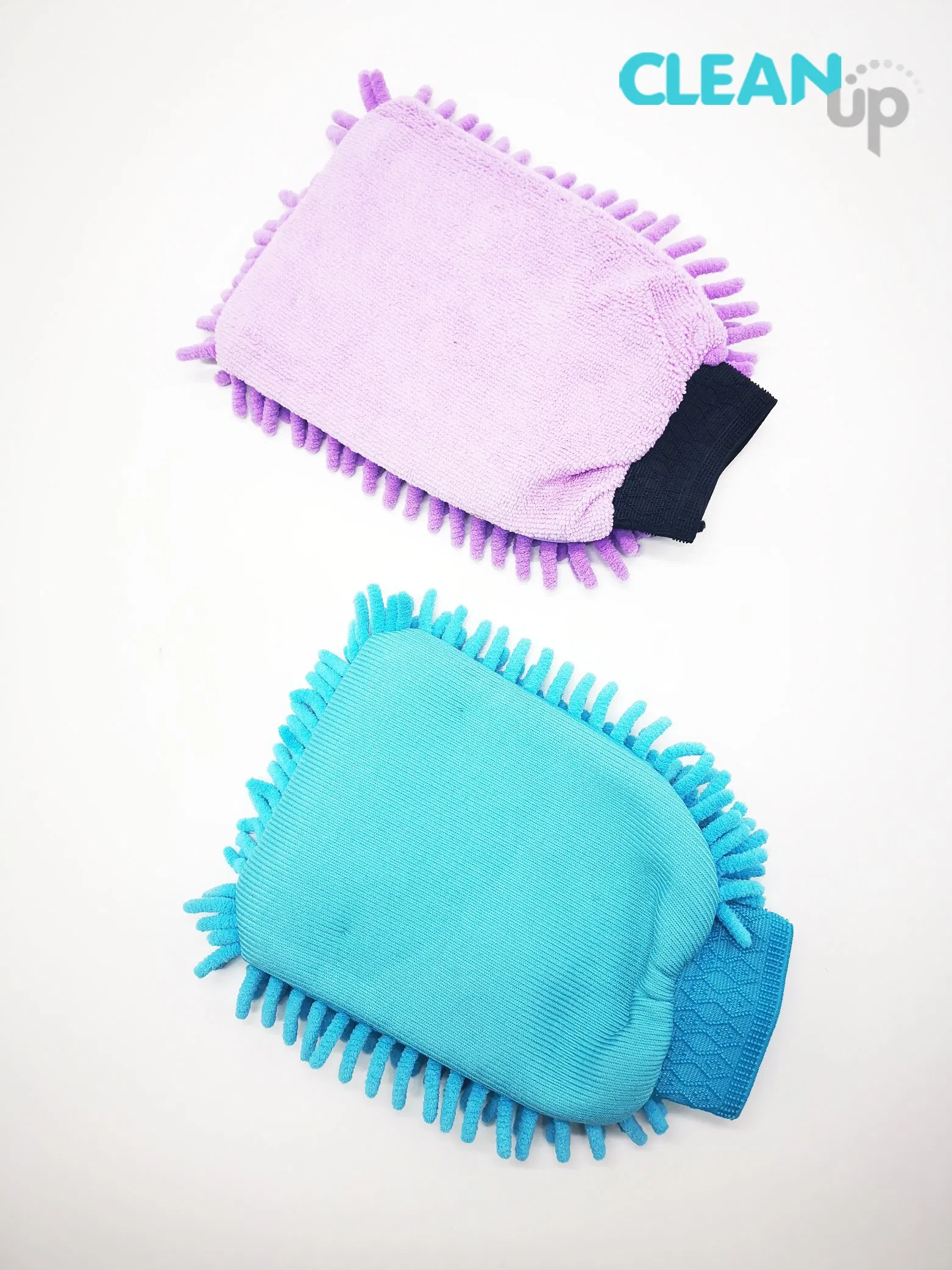 Super Supplier Car Wash Mitt Microfiber Chenille Cleaning Glove From China