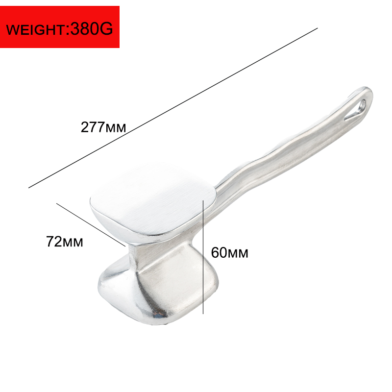 Aluminium Meat Hammer High Quality Meat Hammer Meat Steak Tenderizing Hammer Beef Mallet Meat Pounde Kitchenware
