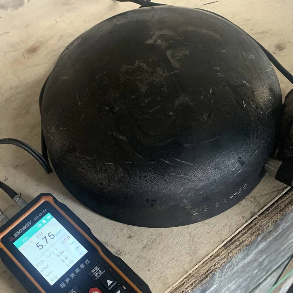 DN25-DN1200 Carbon Steel Pipe A234 Buttweld Weld Black Mild Steel End Caps