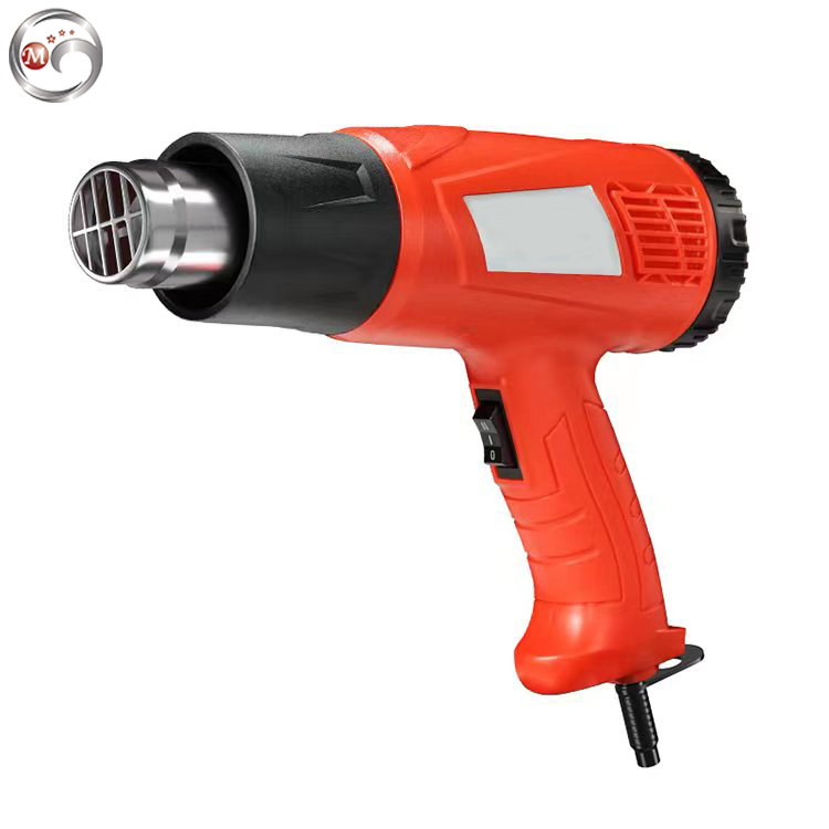 Heat Gun Kit 2000W with Dual-Temperature 5 Nozzles, Hot Air Gun 122f-1022f Heating in Seconds for DIY Shrink PVC Tubing/Wrapping/Crafts, Red