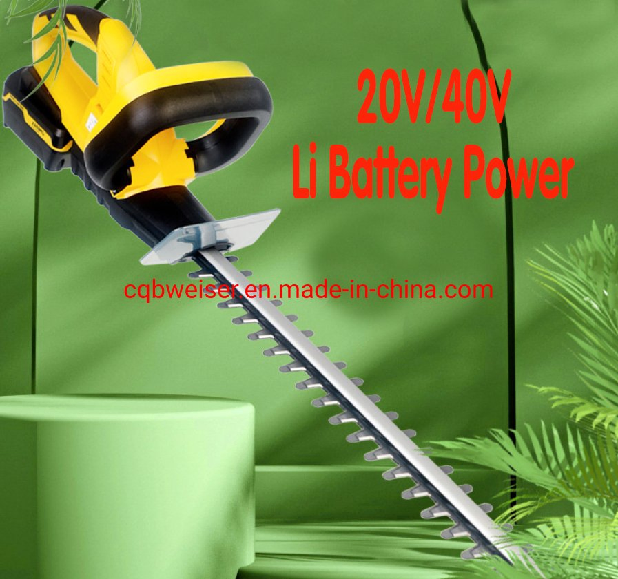 Battery Electric Hedge Trimmer for Home Garden Farm