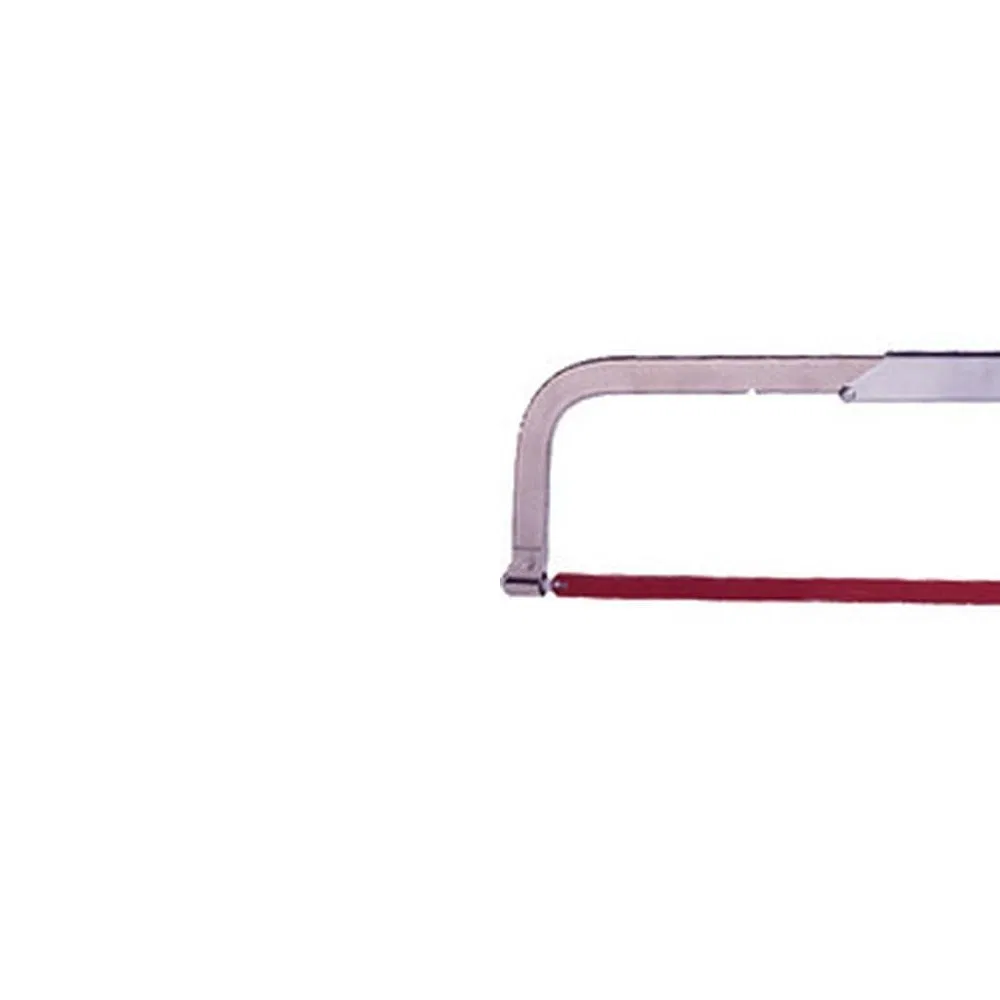 Adjustable Hacksaw Frame W/Plastic Handle, Plastic Painted