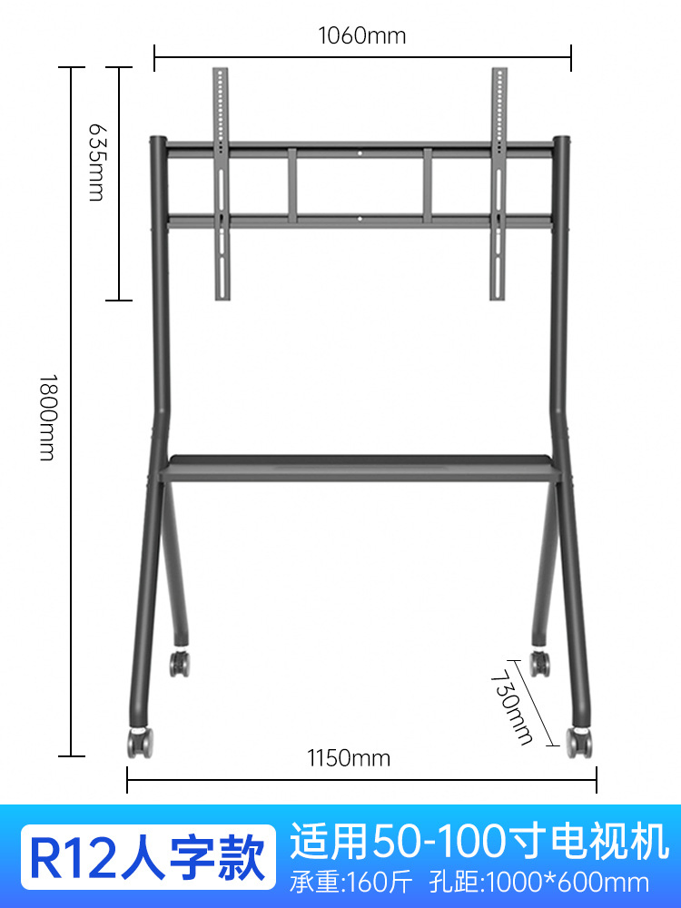 Professional Factory Articulating TV Mount Heavy Steel Full Motion TV Wall Bracket