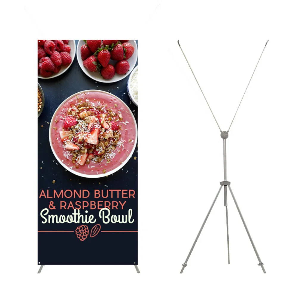 Advertising X Stand Display Banner Economy X Banner Stand