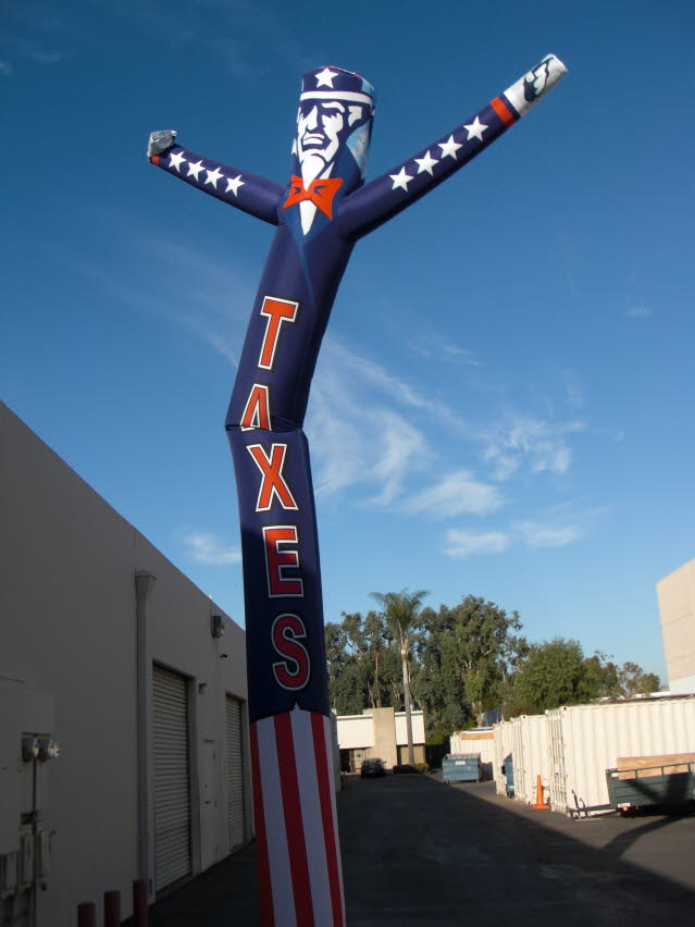 2023 Popular Mini Inflatable Sky Air Dancer Dancing Man