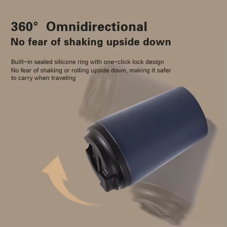 12 Oz Stainless Steel Coffee Cup with Leak-Proof Lid Insulated Travel Coffee Tumbler Mug