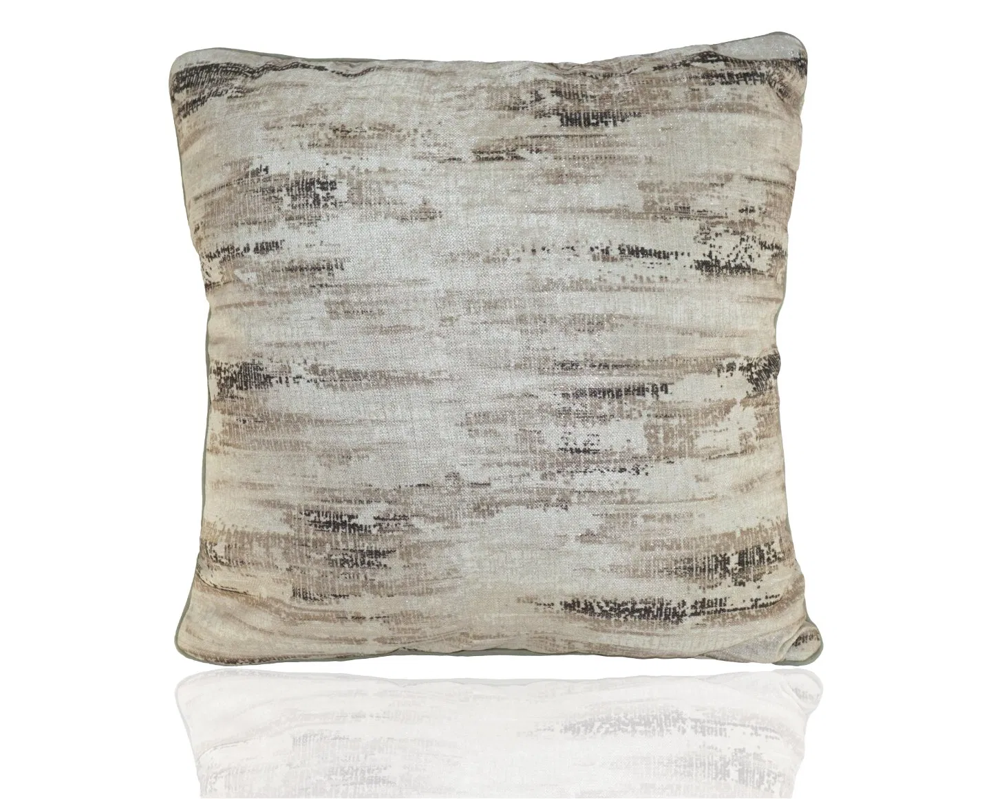 Chenille Pattern with Metallic Yarn Customized Designs Pillow Cover