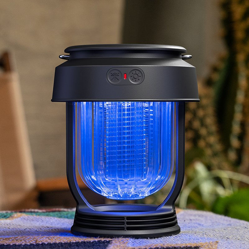 Camping Outdoor Solar Electric Insect Repellent Light Factory