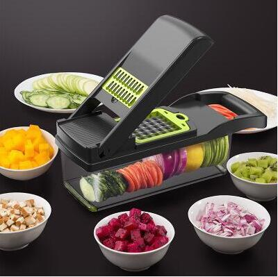 Multifunctional 16-Piece Grater Set Kitchen Vegetable Grater