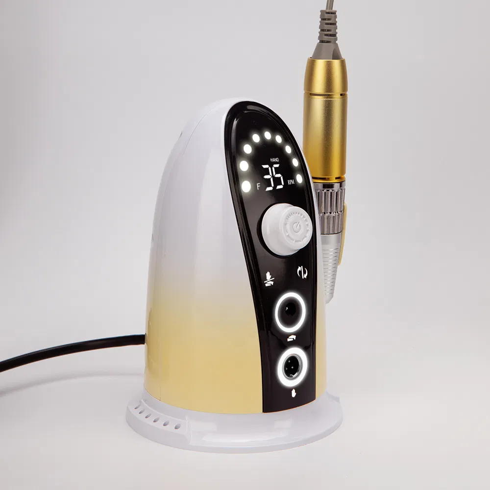 Wholesale Nail Salon Equipment High Torque Popularity Powerful Desktop Nail Drill E File Salon Use
