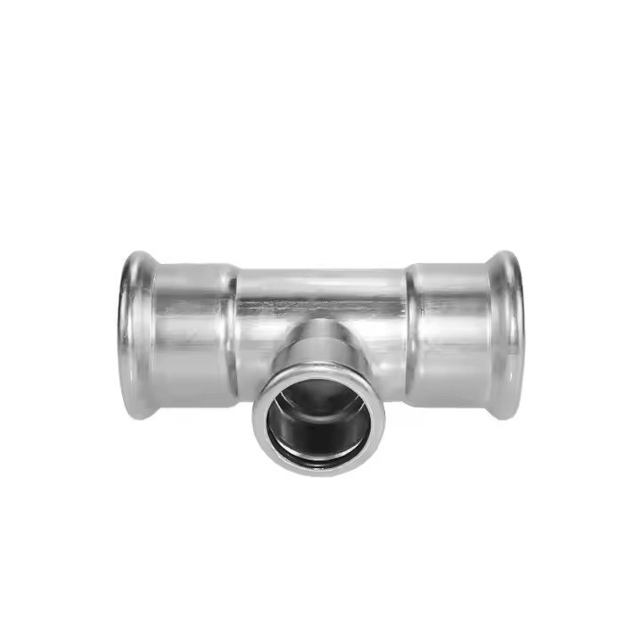 Factory Supply Steel Elbow Pipe Fittings Equal Coupling Tee Pipe Grooved Fittings