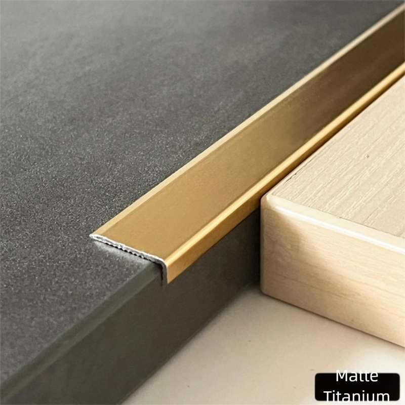 Versatile Ultra-Narrow Tile Edge Trim for Elegant Spaces