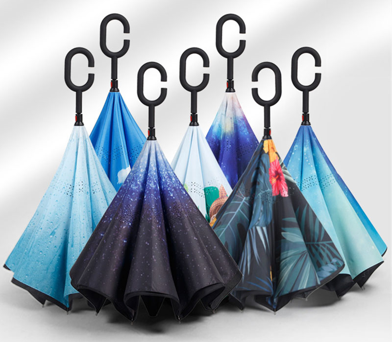 Рекламный зонт с индивидуальным дизайном