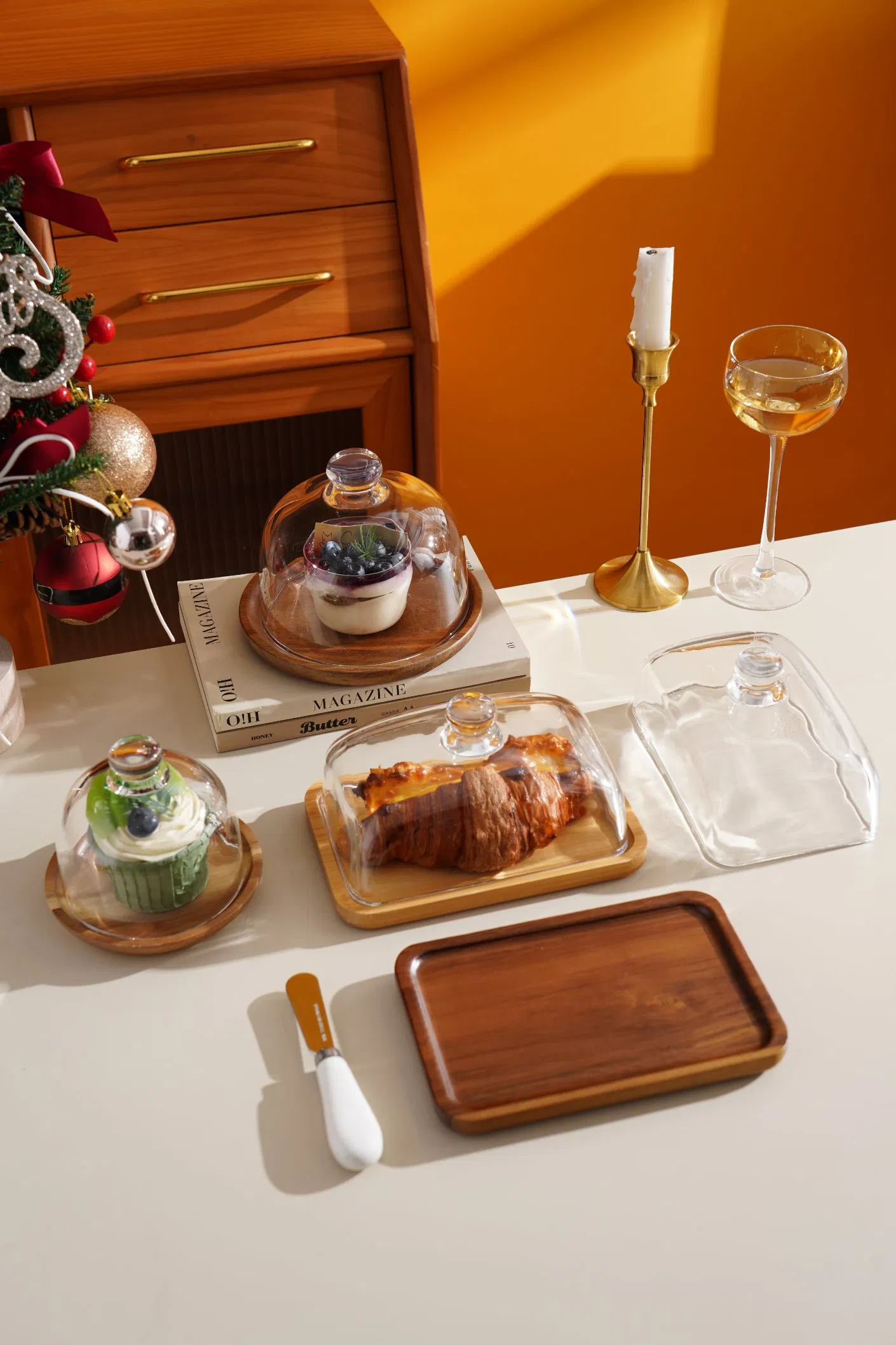 Chic Tiered Dessert Holder for Stylish Fruit Display